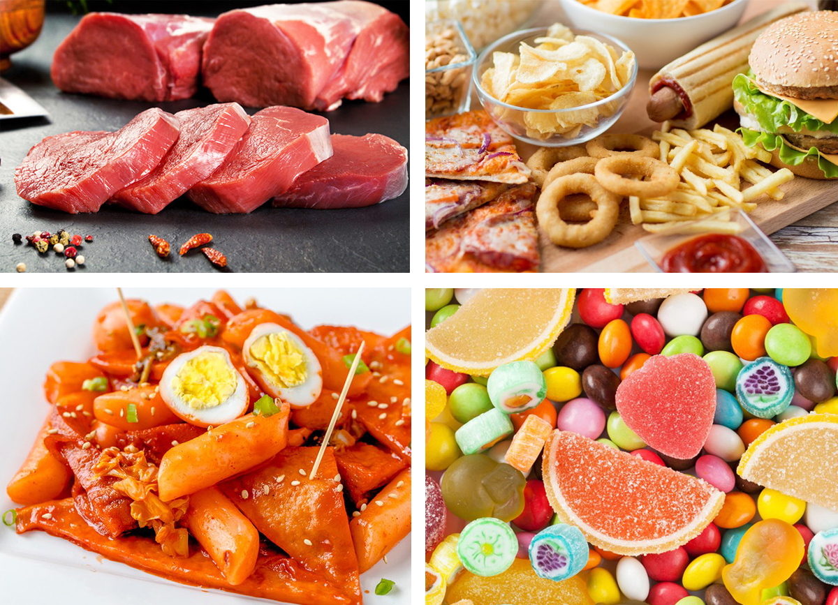 Một số loại thực phẩm người bị thoát vị đĩa đệm nên hạn chế tiêu thụ